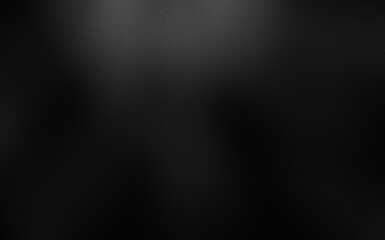Fine gray grain texture (noise or grain) on a dark metallic black abstract background. Perfect for a backdrop or design element for premium products.