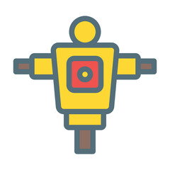 Fototapeta premium dummy. This is a vector single icon with a filled outline style. Suitable for any purpose, such as website design, mobile app design, logo design, pattern design, etc