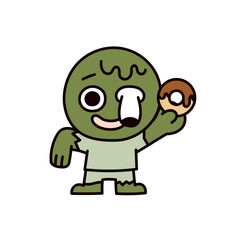 ゾンビのイラスト