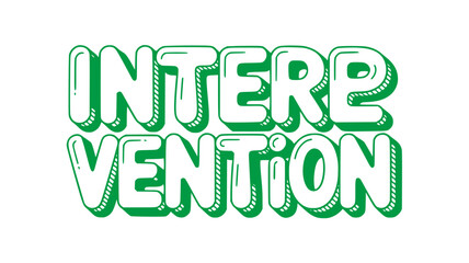 Fototapeta premium Intervention.