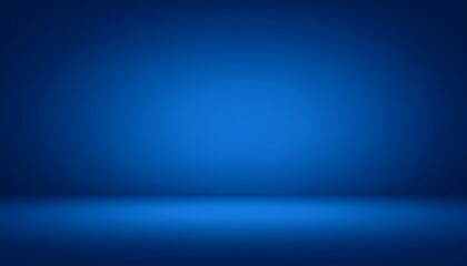 Abstract Luxury gradient Blue background. Smooth Dark blue with Black vignette Studio Banner. 22