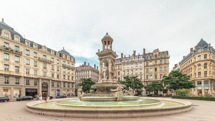 Hyperlapse Place Des Jacobins Lyon