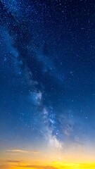 Obraz premium Night sky with Milky Way (1)