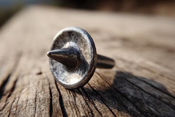 Detailed image of a pushpin