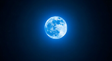 moon in the night sky
