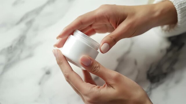 Exploring skincare routine with cream application tips for a radiant glow