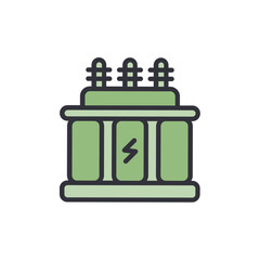 Stylized Energy Transformer Representing Power Distribution Technology