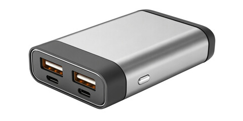 Mobile Phone Charger Isolated on Transparent Background with Copy Space
Smartphone Charger Adapter for Website Banner or E-commerce Use