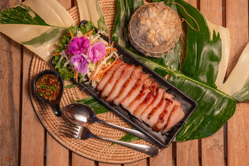 Delicious Thai food that is deliciously Thai.