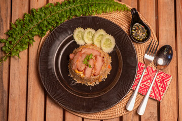 Delicious Thai food that is deliciously Thai.