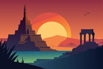 Obraz premium wat phra si sanphet