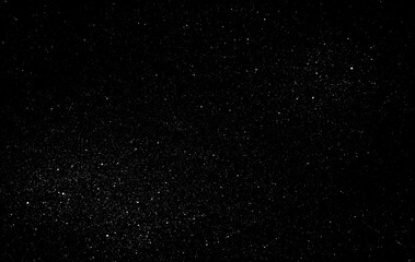 Space star shape sky night background, black starry cosmos abstract pattern dark blue science, textile cosmic galaxy astronomy decoration fantasy wallpaper landscape.