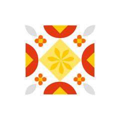 Italy summer bandana print set, Amalfi vector lemon hand drawn square tile, blue mediterranean stamp. Sicilian traditional fashion design, seashell blanket background. Italy textile decoration print