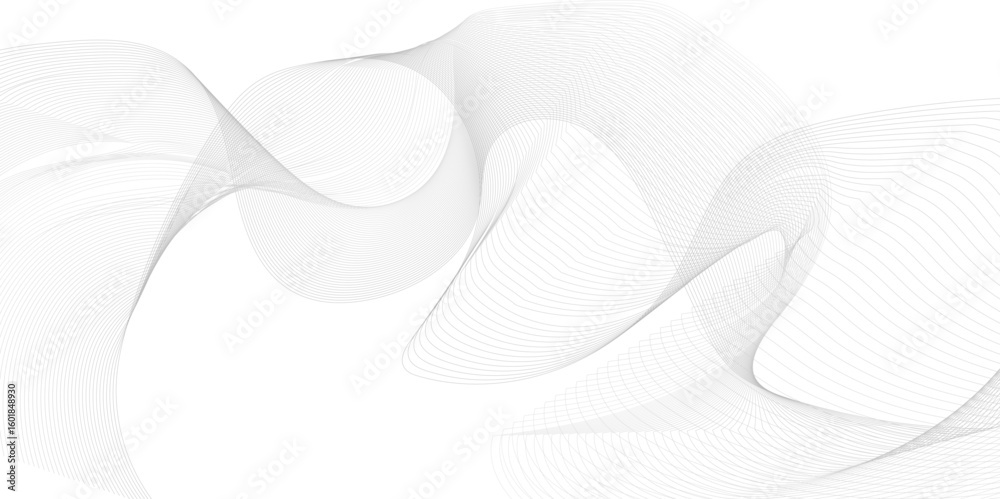 Wall mural abstract wave element for design. digital frequency track equalizer. vector illustration. wave with 