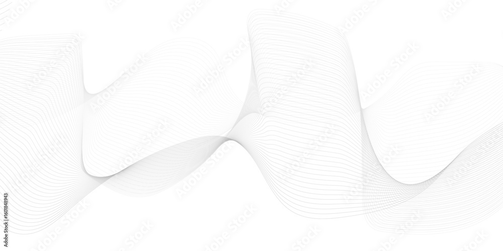 Poster abstract wave element for design. digital frequency track equalizer. abstract vector background with