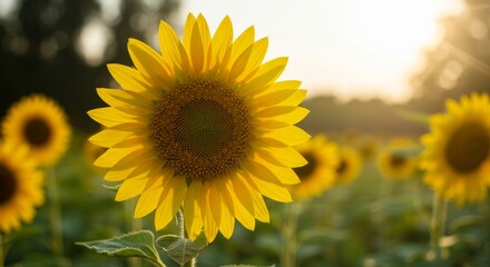 Obraz premium Sunflowers in the sun