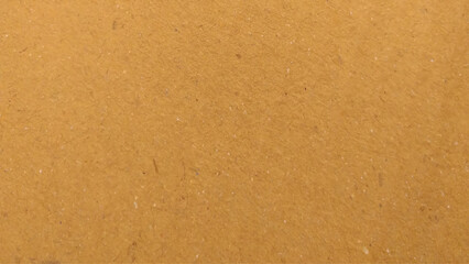 Background of brown kraft paper or cardboard texture. old paper sheet, parchment or papyrus surface, vector realistic illustration.
