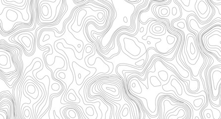 Geography landscape Topo contour map on white background, Vector geographic contour map. Background of the topographic map.