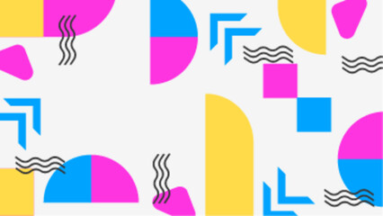 Vibrant abstract design suitable for backgrounds, web design, digital art, and print materials with dynamic shapes and lines.