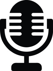 microphone icon graphic design