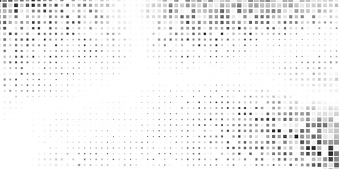 Abstract mesh halftone gradient texture. Vanishing polka dot abstract modern design