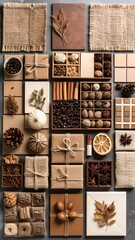 Autumnal gift arrangement