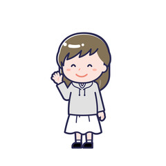 私服の大人／ななめ／女性 10