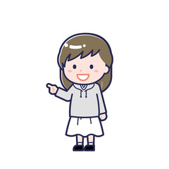 私服の大人／ななめ／女性 16