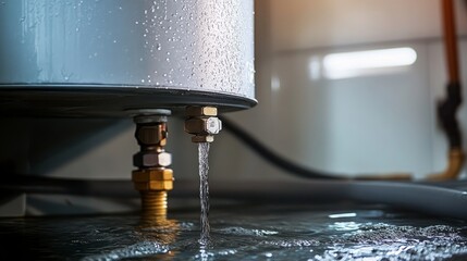 Leaking water heater