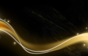 Elegant abstract background with gold and black color 01