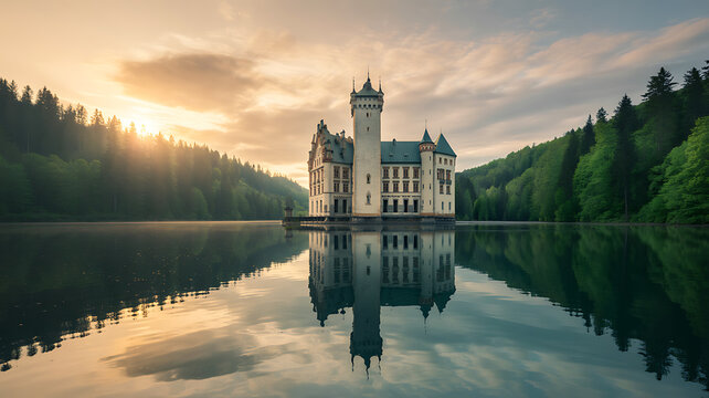Explore pfaffensee castle germany bavaria europe travel destination landmark view