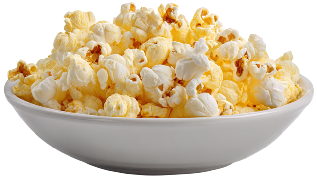 Several open large paper bags with snack popcorn puffed corn popping corn, international