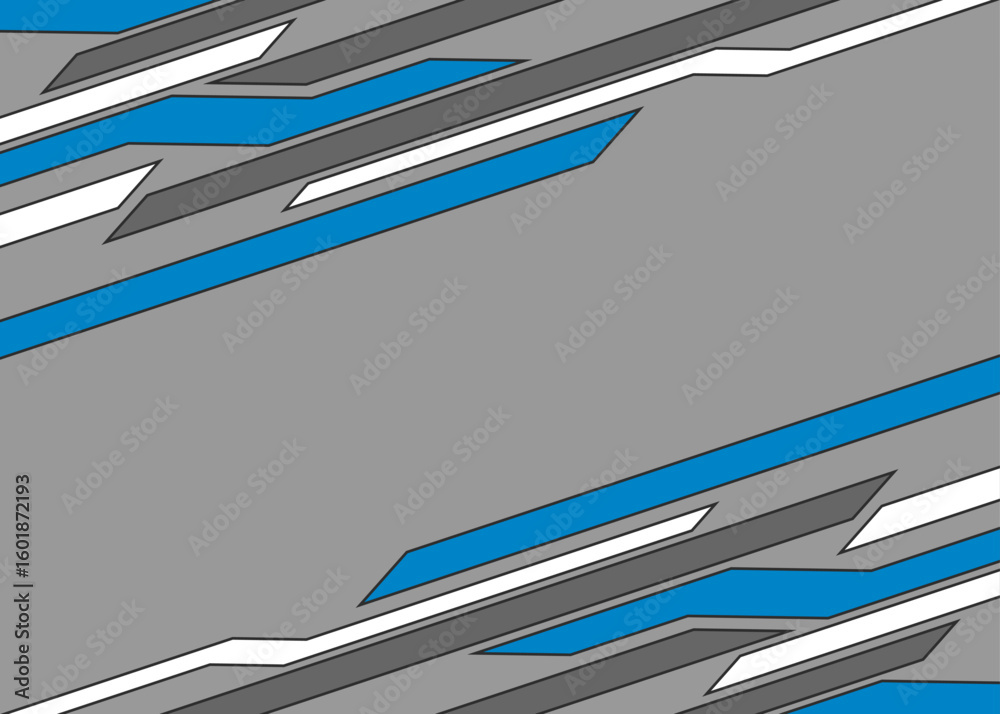 Aufkleber Simple background with some random stripes pattern and with some copy space area