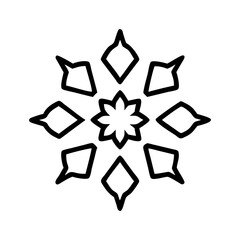 vector illustration of a flower