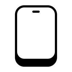 Smartphone Semi Solid Icon Style