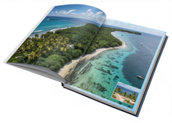 magazine on a isolated transparent background