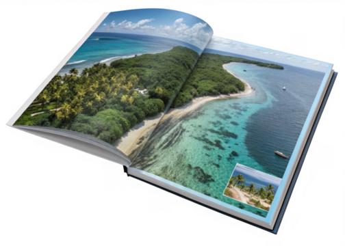 magazine on a isolated transparent background