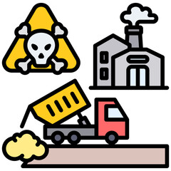 Waste Dump Site Icon