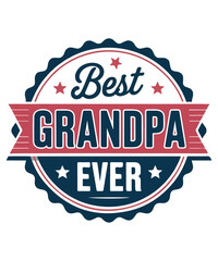Best Grandpa Ever Wreath Design PNG
