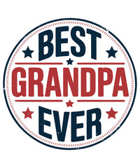 Best Grandpa Ever Wreath Design PNG