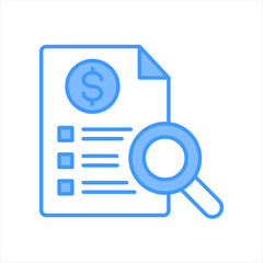 Audit Blue Icon