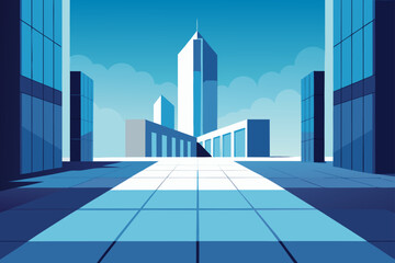 modern architecture in the city