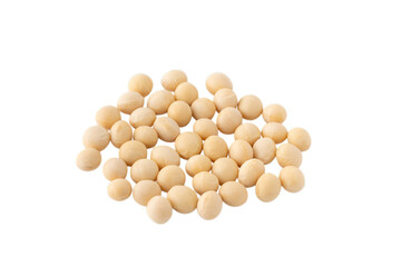 透明背景（png）に大豆（乾燥）