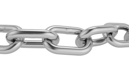 Obraz premium 3D Render a chain with a link attached to it