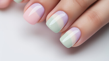 Sexy Nail Paint Trendy holographic Minimalist matte foot nail polish of 2025.