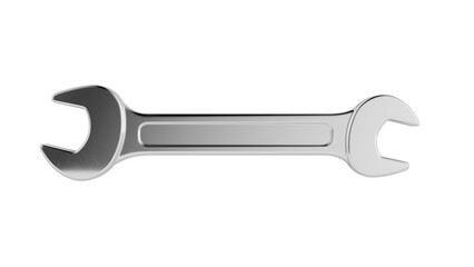 3D Render a wrenet on a white background with a shadow