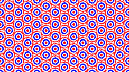 Many Thai flag patterned gun bags are stacked together
