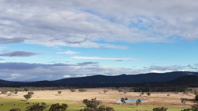 Clay Target Shooting at Rural Farm Pond in Queensland
