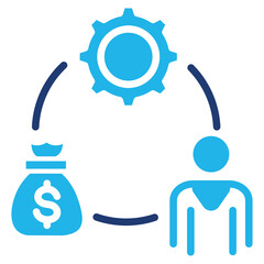 Obraz premium Business Icon