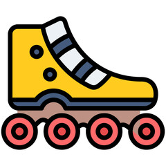 Rollerblades Icon